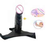 Wearable Strapon Penis Men Strap On Dildo Panties Hollow Sleeve Strap on Dildos Pants Harness Belt Gay Sex Toy For Woman Lesbian - Image 5