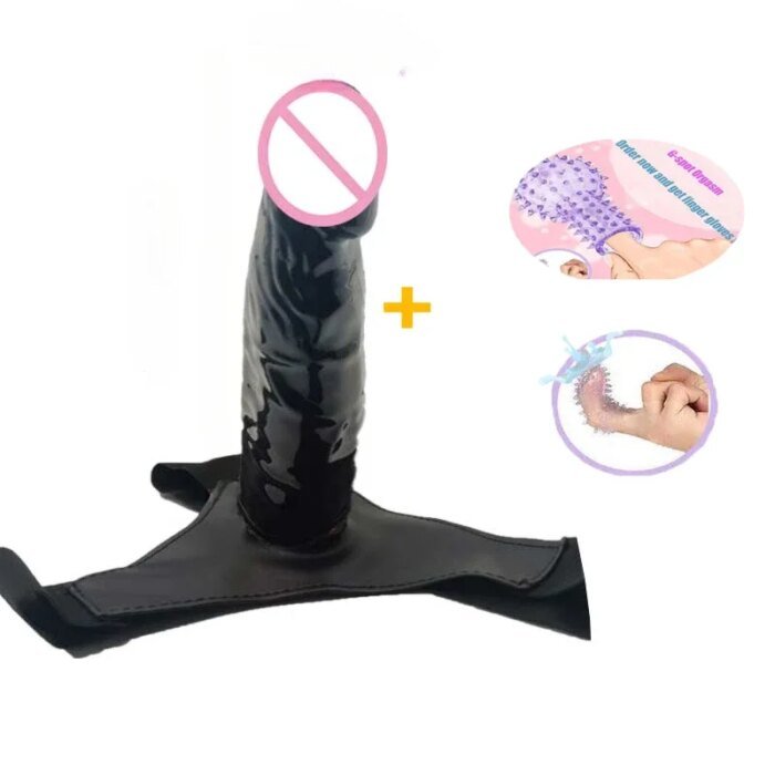 Wearable Strapon Penis Men Strap On Dildo Panties Hollow Sleeve Strap on Dildos Pants Harness Belt Gay Sex Toy For Woman Lesbian - Image 5