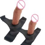 Wearable Strapon Penis Men Strap On Dildo Panties Hollow Sleeve Strap on Dildos Pants Harness Belt Gay Sex Toy For Woman Lesbian - Image 3