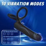 Anal Plug Double Penetration Dildo Butt Plug Vibrator For Men Strap On Penis Massage Vagina Plugs Adult Sex Toys For Couples 18+ - Image 2