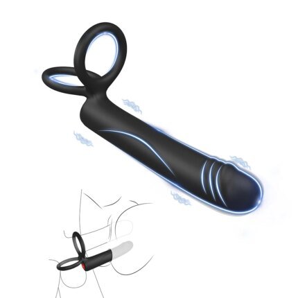 Anal Plug Double Penetration Dildo Butt Plug Vibrator For Men Strap On Penis Massage Vagina Plugs Adult Sex Toys For Couples 18+