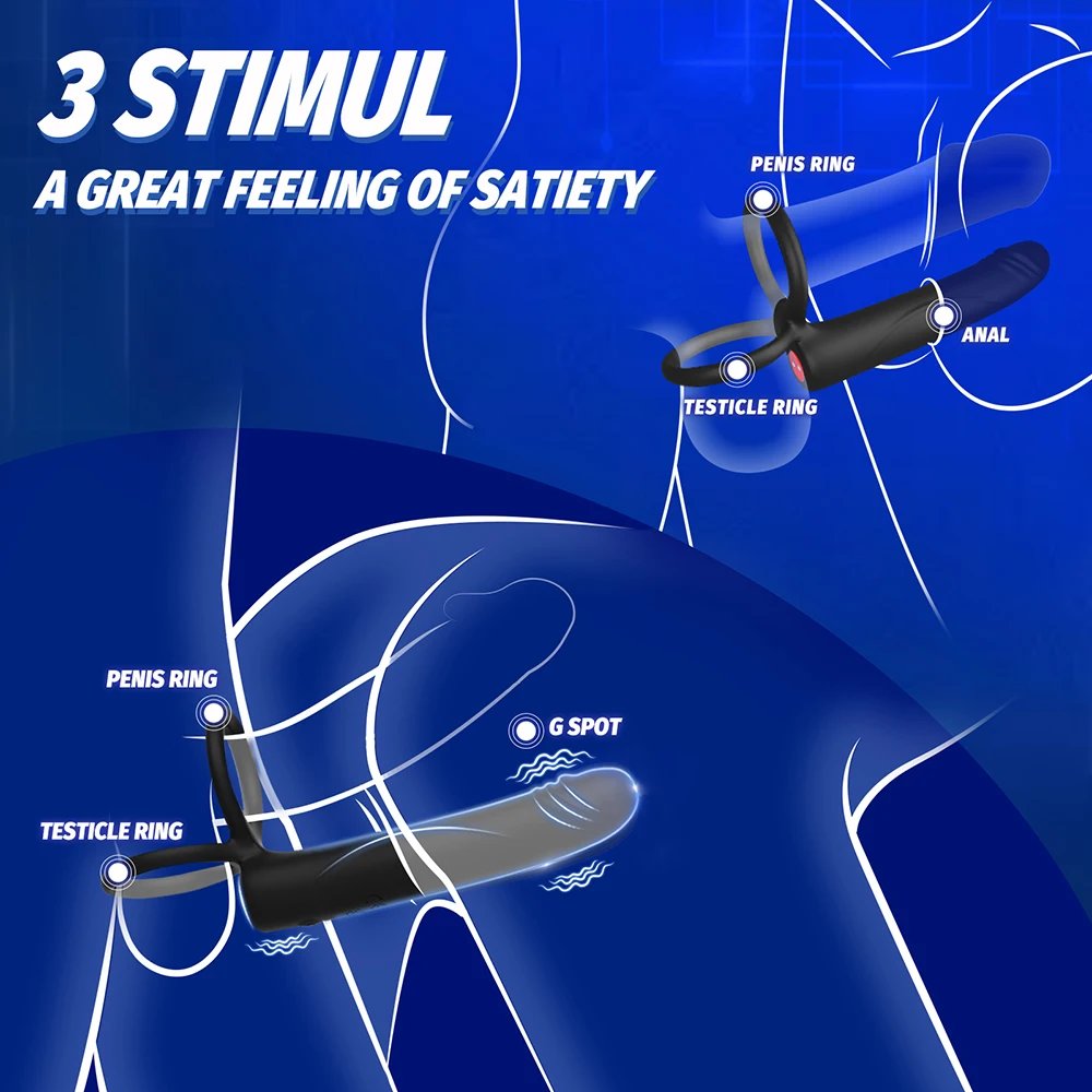 Anal Plug Double Penetration Dildo Butt Plug Vibrator For Men Strap On Penis Massage Vagina Plugs Adult Sex Toys For Couples 18+ Anal Plug Double Penetration Dildo Butt Plug Vibrator For Men Strap On Penis Massage Vagina Plugs Adult Sex Toys For Couples 18+