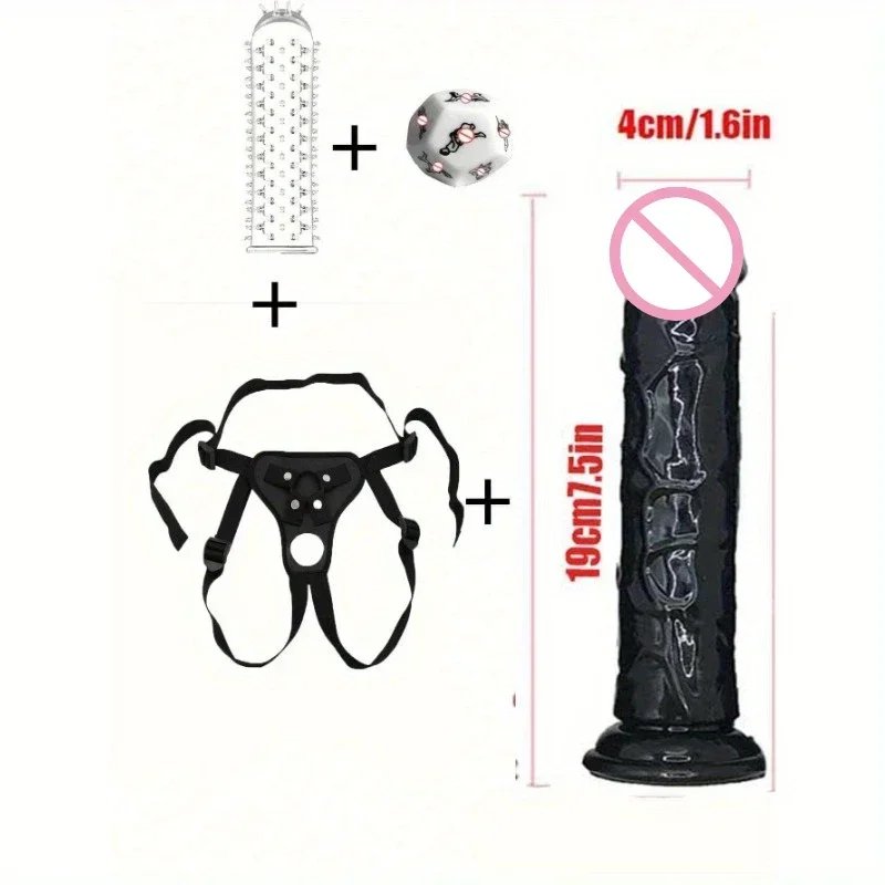 Wearable Strapon Penis for Lesbian G Spot Stimulator Adult Standard Size Panties Strap on Dildos Pants Sex Toys for Women Erotic