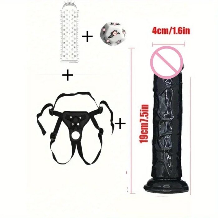 Wearable Strapon Penis for Lesbian G Spot Stimulator Adult Standard Size Panties Strap on Dildos Pants Sex Toys for Women Erotic - Image 2