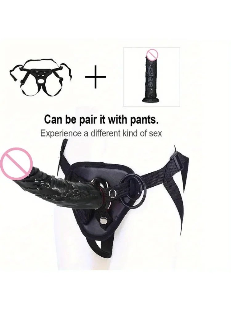 Wearable Strapon Penis for Lesbian G Spot Stimulator Adult Standard Size Panties Strap on Dildos Pants Sex Toys for Women Erotic