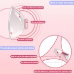 Three head suction vibrating nipple breast augmentation device breast pump female tongue licking massage masturbator - Image 3