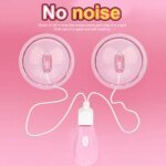 Three head suction vibrating nipple breast augmentation device breast pump female tongue licking massage masturbator - Image 6