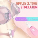 Three head suction vibrating nipple breast augmentation device breast pump female tongue licking massage masturbator - Image 5