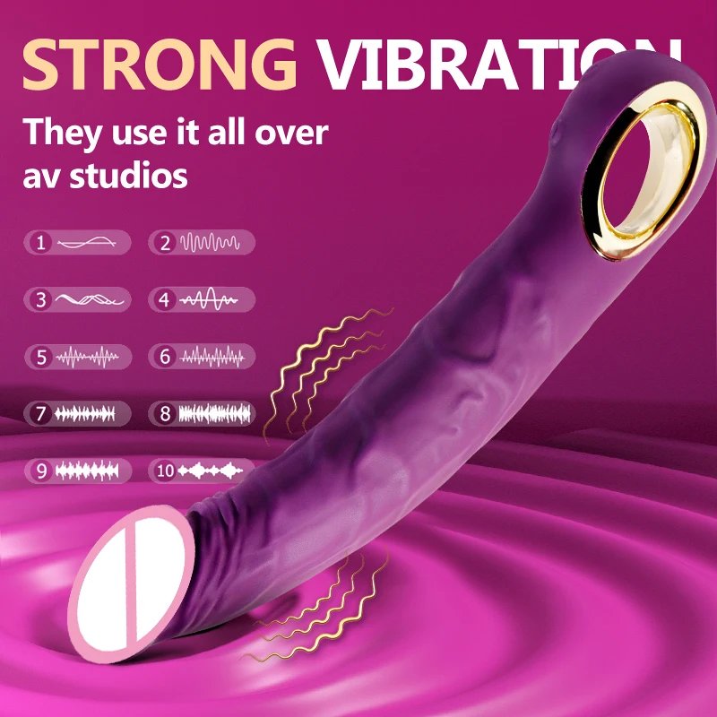 Powerful Dildo Vibrator for Women Clitoris Stimulator 10 Modes G Spot Vagina Massage Vibration Female Masturbator Adult Sex Toys Powerful Dildo Vibrator for Women Clitoris Stimulator 10 Modes G Spot Vagina Massage Vibration Female Masturbator Adult Sex Toys