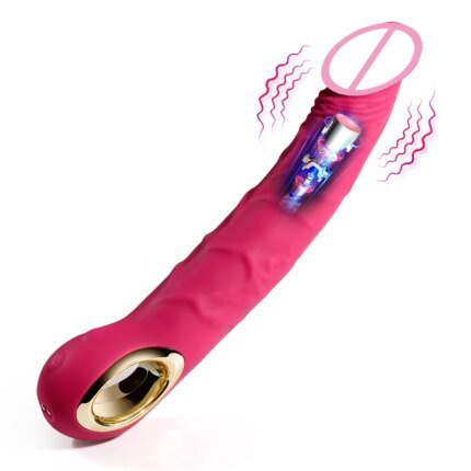 Powerful Dildo Vibrator for Women Clitoris Stimulator 10 Modes G Spot Vagina Massage Vibration Female Masturbator Adult Sex Toys