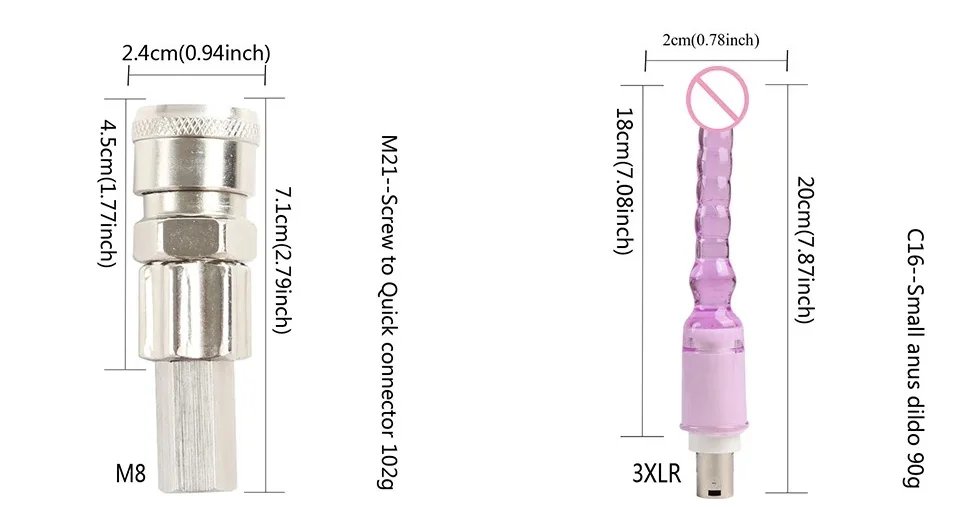 FREDORCH Reciprocating Linear Actuator, DC 24 Volt Power Adapter Variable Speed 120r/Min Stroke 30-150mm dildo Sex Machine Woman