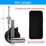 Mini Telescopic Sex Machines 39mm Stroke High Thrust Portable DC Sex Masturbator 30-350RPM 110V-240V 3XLR Connector Coke Cup - Image 2