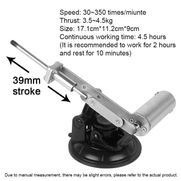 Mini Telescopic Sex Machines 39mm Stroke High Thrust Portable DC Sex Masturbator 30-350RPM 110V-240V 3XLR Connector Coke Cup - Image 3