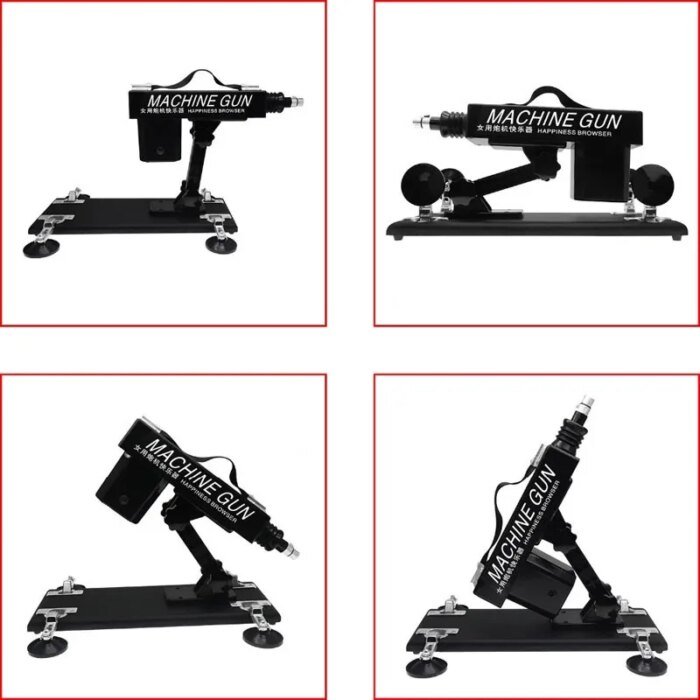 Automatic Sex Machine for Men and Women Vibrating Machine Gun with Dildo Attachments Adult Sex Toys Adult Supplies Sex Shop 18+ - Image 3