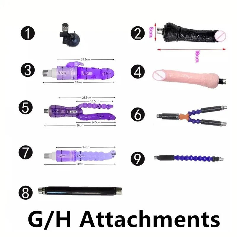 Automatic Sex Machine for Men and Women Vibrating Machine Gun with Dildo Attachments Adult Sex Toys Adult Supplies Sex Shop 18+