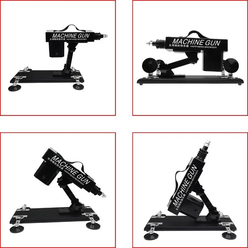 Automatic Sex Machine for Men and Women Vibrating Machine Gun with Dildo Attachments Adult Sex Toys Adult Supplies Sex Shop 18+