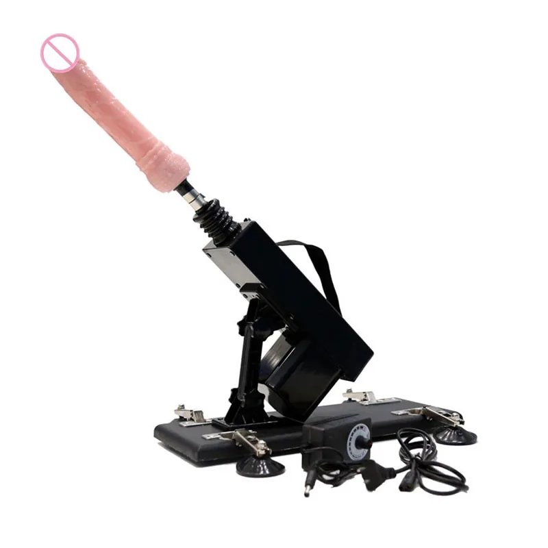 Automatic Sex Machine for Men and Women Vibrating Machine Gun with Dildo Attachments Adult Sex Toys Adult Supplies Sex Shop 18+