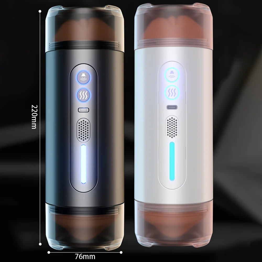 Automatic Male Masturbator Heating Pussy Sexy Moan Vibration Blowjob Machine Penis Masturbation Cup Sex Toys For Men