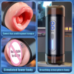 Automatic Male Masturbator Heating Pussy Sexy Moan Vibration Blowjob Machine Penis Masturbation Cup Sex Toys For Men - Image 4