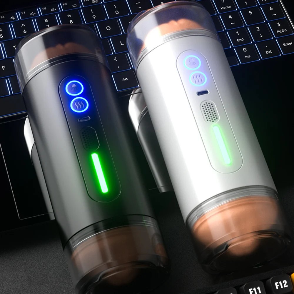 Automatic Male Masturbator Heating Pussy Sexy Moan Vibration Blowjob Machine Penis Masturbation Cup Sex Toys For Men