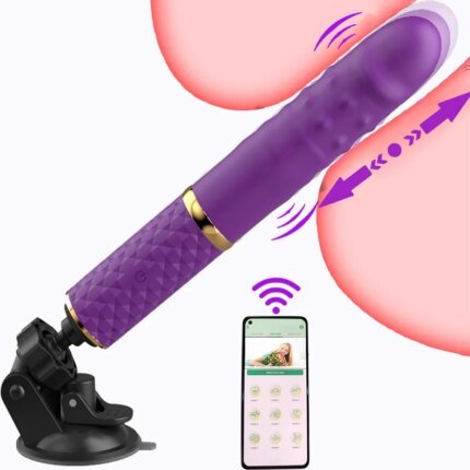 Sex Machine Thrusting Big Dildo Vibrator Vaginal G Spot Automatic Up Down Massager Retractable Pussy Adults Sex Toys for Women