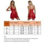 Women's Sexy Lace Nightdress Women's Bow Lingerie Pajamas Set Babydoll Costumes Erotic Hot Dresses Exotic Pajamas Sex Sleepwear - Image 6