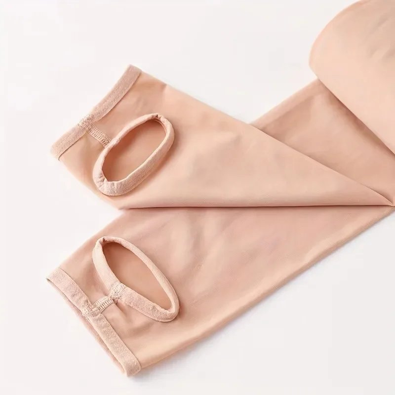 Autumn Winter Fleece Lined Pearl Velvet Over-the-Knee Leggings for Women Thickened Warm Tights for Cold Weather Autumn Winter Fleece Lined Pearl Velvet Over-the-Knee Leggings for Women Thickened Warm Tights for Cold Weather