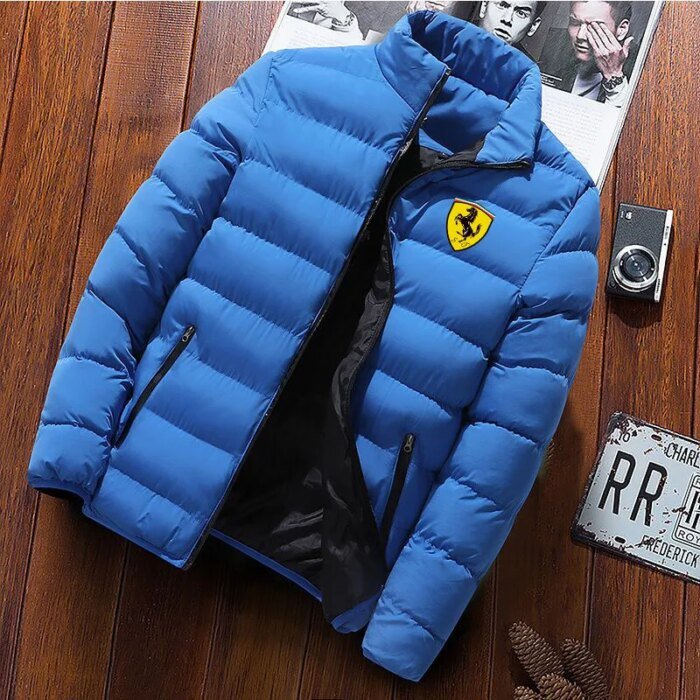 2025 Winter new outdoor collar warm thick jacket fashion light down cotton cotton-padded zipper casual minimalist jacket - Image 3