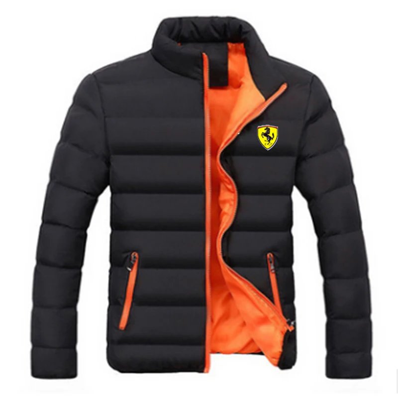 2025 Winter new outdoor collar warm thick jacket fashion light down cotton cotton-padded zipper casual minimalist jacket