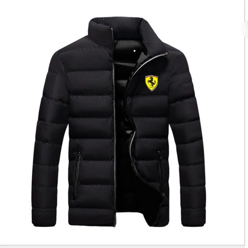 2025 Winter new outdoor collar warm thick jacket fashion light down cotton cotton-padded zipper casual minimalist jacket