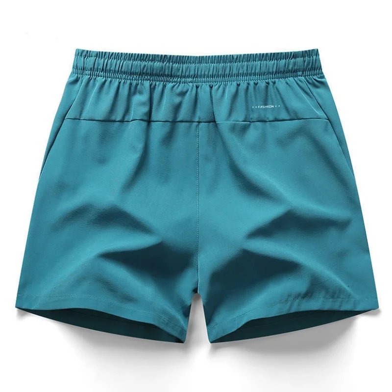 Men's Summer Sports Running Shorts Swim Trunks Quick Dry Shorts Breathable Drawstring With Pockets For Surfing Beach
