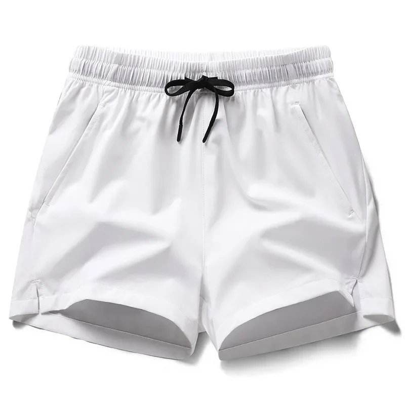 615928-05ne4o.jpg Summer Mens Sports Sweatpants casual Shorts Pockets Basic Solid Color Lightweight Pants Jogging Beach Shorts Men - Image 5