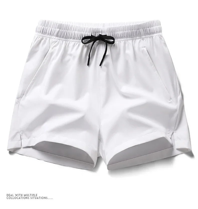 Summer Mens Sports Sweatpants casual Shorts Pockets Basic Solid Color Lightweight Pants Jogging Beach Shorts Men Summer Mens Sports Sweatpants casual Shorts Pockets Basic Solid Color Lightweight Pants Jogging Beach Shorts Men