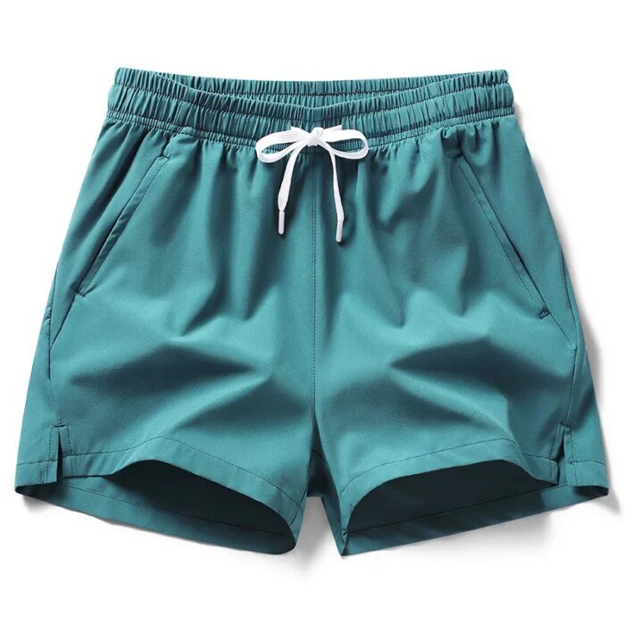 Summer Mens Sports Sweatpants casual Shorts Pockets Basic Solid Color Lightweight Pants Jogging Beach Shorts Men - Image 2