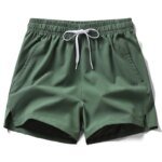 Summer Mens Sports Sweatpants casual Shorts Pockets Basic Solid Color Lightweight Pants Jogging Beach Shorts Men - Image 4