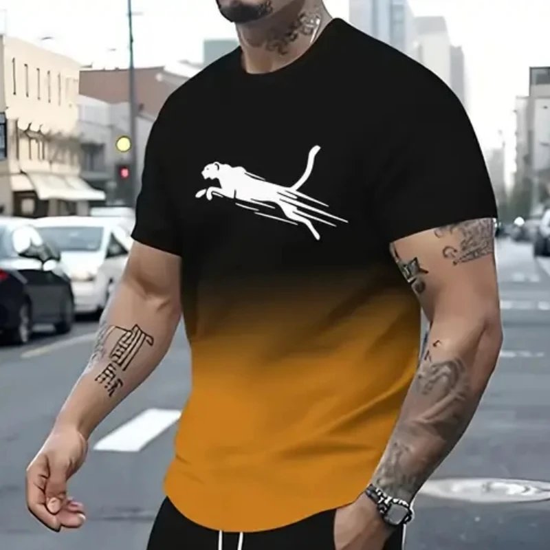 Animal T-Shirts For Men 3d Print T-Shirt Mens Sports T-Shirt Street Fashion Short Sleeve Tee Shirts Loose Oversized Men Clothing Animal T-Shirts For Men 3d Print T-Shirt Mens Sports T-Shirt Street Fashion Short Sleeve Tee Shirts Loose Oversized Men Clothing