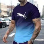Animal T-Shirts For Men 3d Print T-Shirt Mens Sports T-Shirt Street Fashion Short Sleeve Tee Shirts Loose Oversized Men Clothing - Image 2