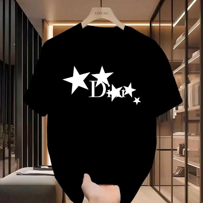 Women High Quality Casual T-Shirt Harajuku Y2k Designer Ladies Luxury Tees Female Vintage Trendy Pure Cotton Pullover T Shirts - Image 6