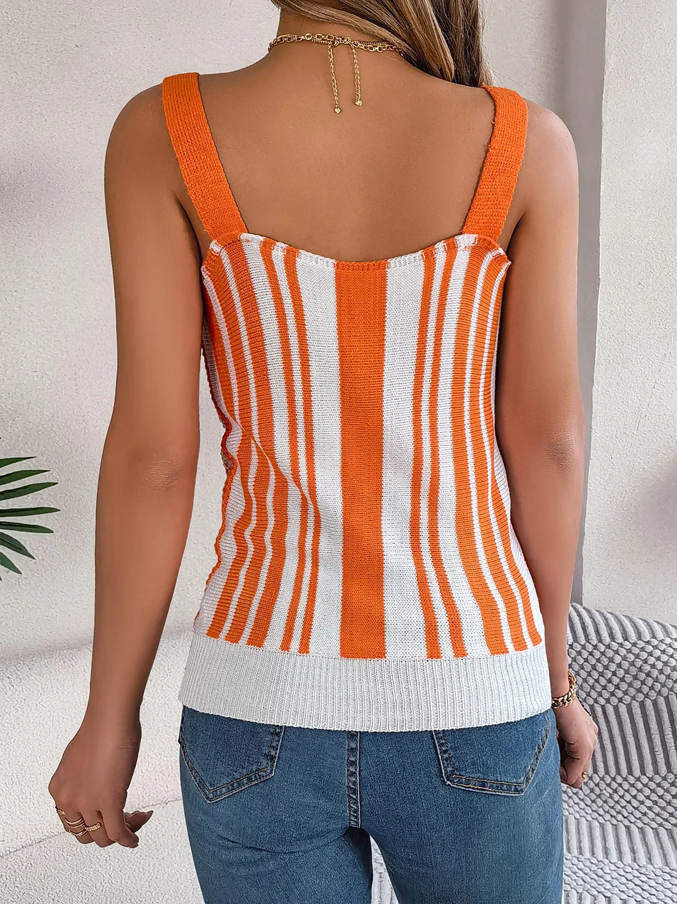 VigoCasey 2025 Lady Off Shoulder Bodycon Strap Top Sexy Women Patchwork Knit Vest Summer Female Sleeveless Casual Tops Clothes VigoCasey 2025 Lady Off Shoulder Bodycon Strap Top Sexy Women Patchwork Knit Vest Summer Female Sleeveless Casual Tops Clothes