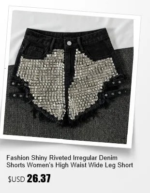 High Waist Tassel Broken Denim Shorts Women Summer Korean Version Raw Edge Wide Leg Loose Plus Size Jean Shorts Female