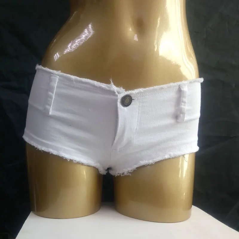 Sexy Women Tassel Low Rise Waist Hot Short Sexy Denim Booty Sexy Jeans Shorts Vintage Cute Micro Mini Short Club Wear Fashion
