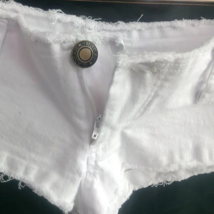 Sexy Women Tassel Low Rise Waist Hot Short Sexy Denim Booty Sexy Jeans Shorts Vintage Cute Micro Mini Short Club Wear Fashion - Image 3