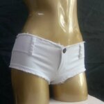 Sexy Women Tassel Low Rise Waist Hot Short Sexy Denim Booty Sexy Jeans Shorts Vintage Cute Micro Mini Short Club Wear Fashion - Image 5