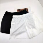 Summer New Knit Slim Shorts Cotton Women Casual White Black Sexy High Waist Ribbed Streetwear Basic Biker Shorts High Stretched - Image 4