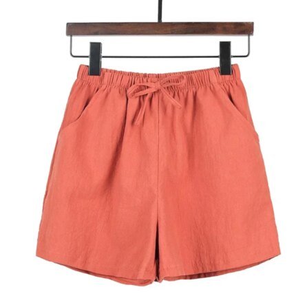 Short Pants Shorts Daily Female Loose Slight Stretch Solid Color Streetwear With Pockets Breathable Casual Gym