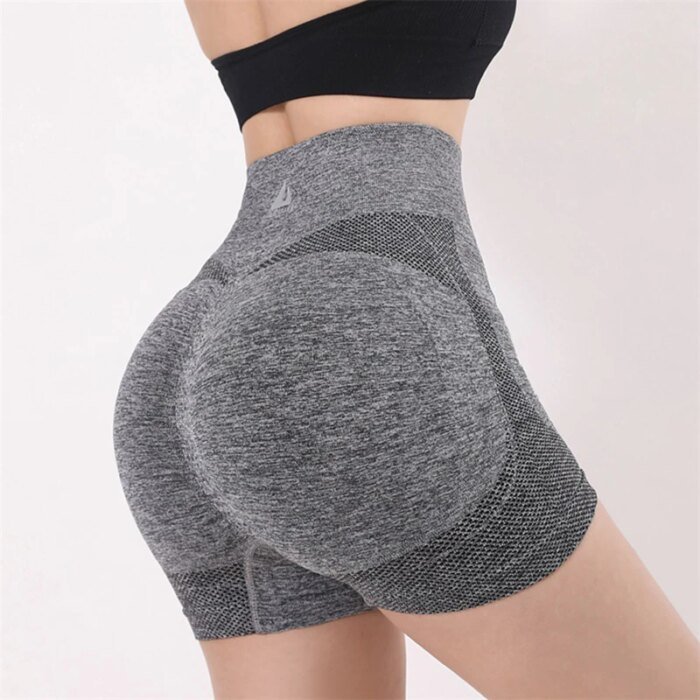 Summer Yoga Shorts High Waist Fitness Biker Shorts For Women Peach Buttocks Hip Lift Short Leggings Slim Bottoms Gym Sports Wear - Image 5