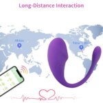 APP wireless tadpole vibrating egg remote control vibrator for women going out wearing vibration massage for adults - Image 6