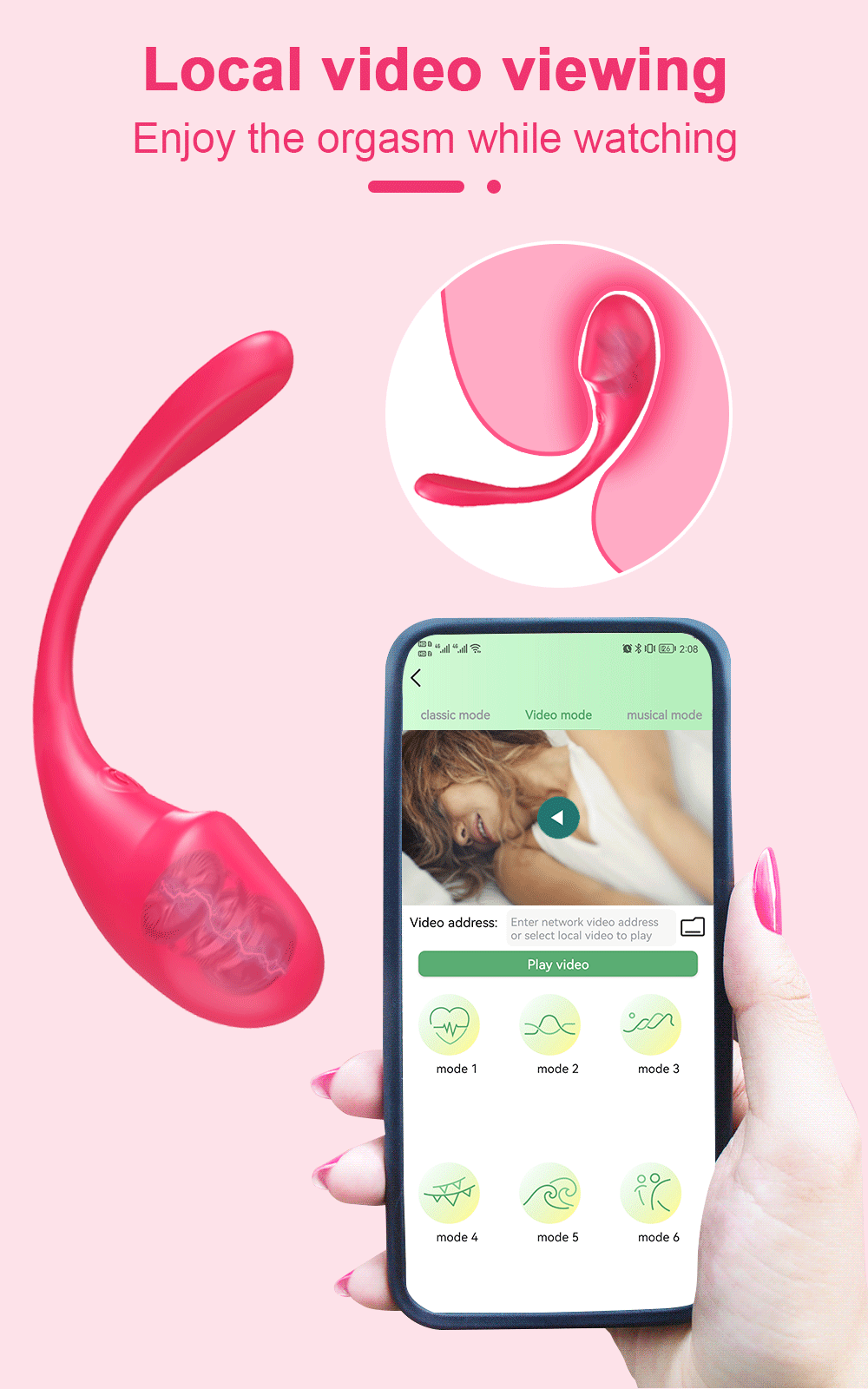 Wireless Bluetooth G Spot Vibrator for Women Dildo APP Remote Control Wear Vibrating Egg Clit Female Panties Sex Toys for Adults Wireless Bluetooth G Spot Vibrator for Women Dildo APP Remote Control Wear Vibrating Egg Clit Female Panties Sex Toys for Adults