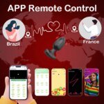APP Control Vibrating Butt Plug for Men Women Wireless Bluetooth Anal Vibrator Prostate Massager Ass Sex Toys for Adults Male - Image 4