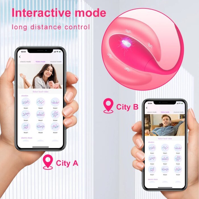 App Electric Shock Vibrator Woman Wireless Remote Control G-Spot  Wear Rechargeable Vibrator With Female Stimulator USB Sex Toys - Image 4